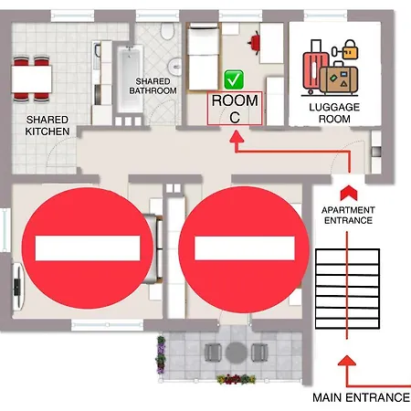 Your Private Bedroom Near Station Perfect For Solo Travelers * 코블렌츠